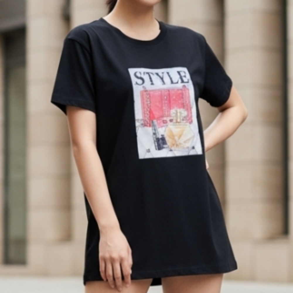 AZ Bedazzled Short Sleeve Tee Size S/M